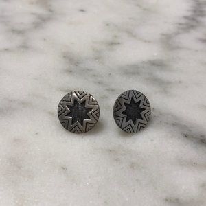 House of Harlow silver sunburst